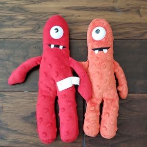 4 - Small Yo Gabba Gabba Plushies